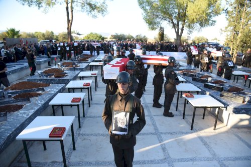 15 Turkish Cypriot victims laid to rest 52 years after their deaths