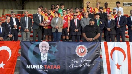 Münir Tatar remembered at special football match in London