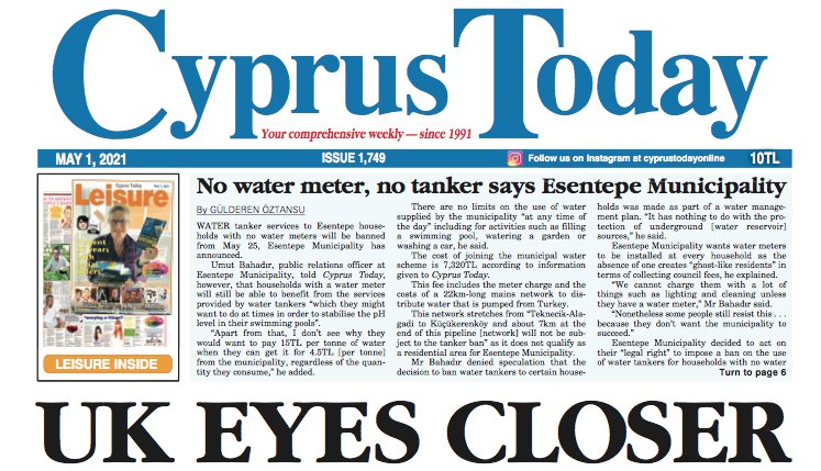 Cyprus Today 1 May 2021