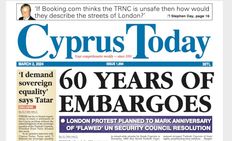 Cyprus Today March 2, 2024 PDFs