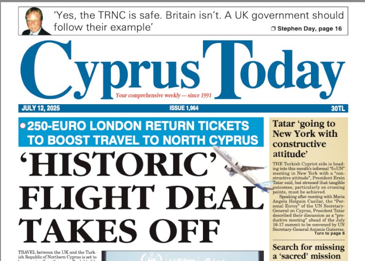 Cyprus Today July 12, 2025 PDfs