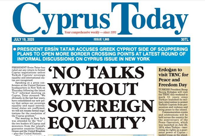 Cyprus Today July 19, 2025 PDFs