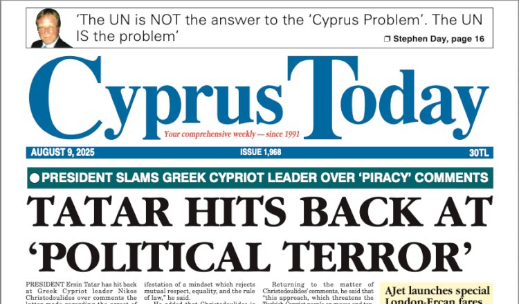 Cyprus Today August 9, 2025 PDFs