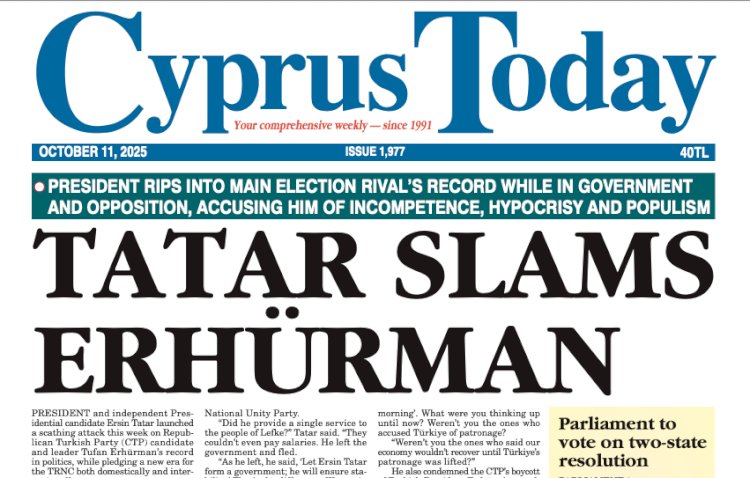 Cyprus Today October 11, 2025