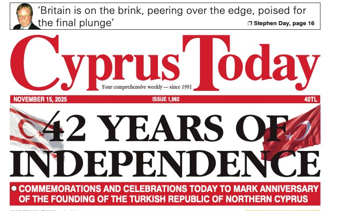 Cyprus Today November 15, 2025 PDFs