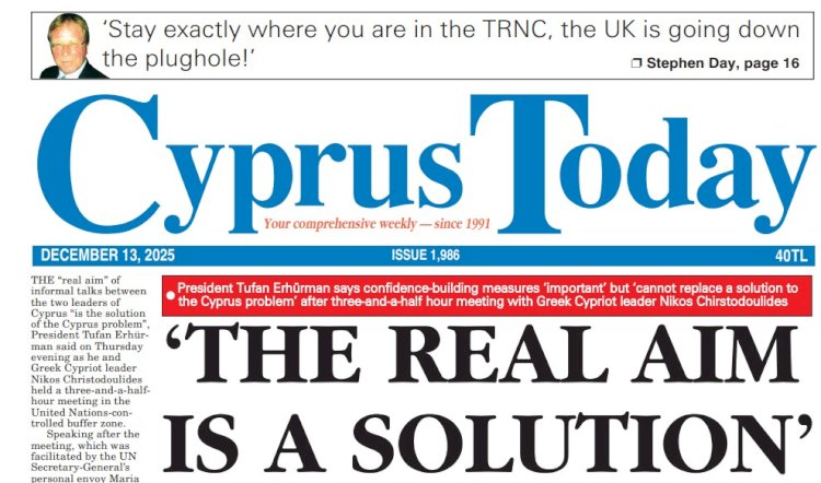 Cyprus Today December 13, 2025 PDFs