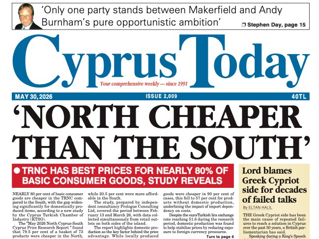 Cyprus Today May 30, 2026 PDfs