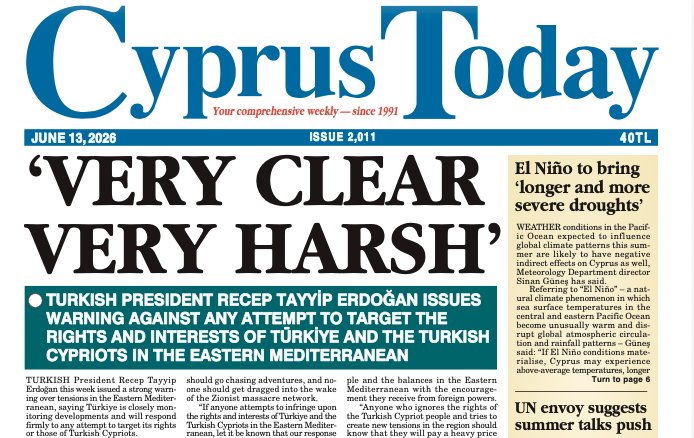 Cyprus Today June 13, 2026 PDFs