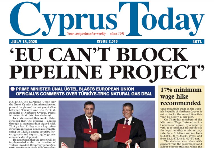 Cyprus Today July 18, 2026