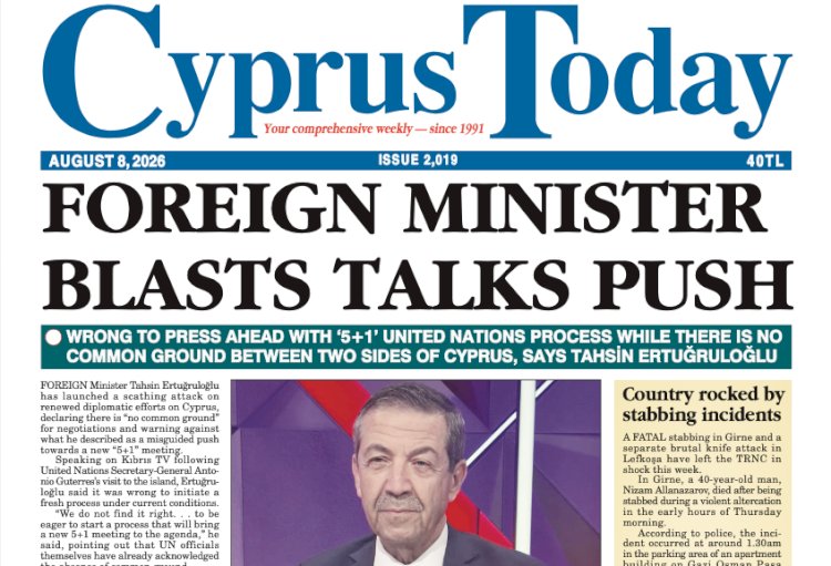 Cyprus Today August 8, 2026 PDFs