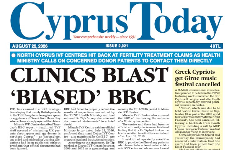 Cyprus Today August 22, 2026 pdfs