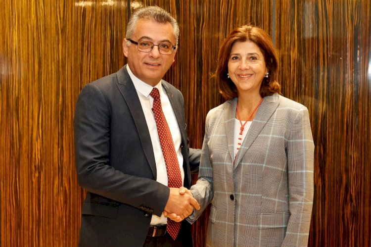 President Erhürman meets with Holguín in New York